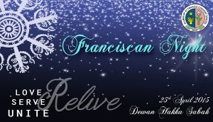 Franciscan Night 25th April 2015